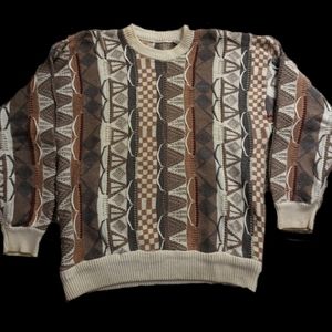 Vintage Cape Isle Knitters Coogie Style Heavy Knit